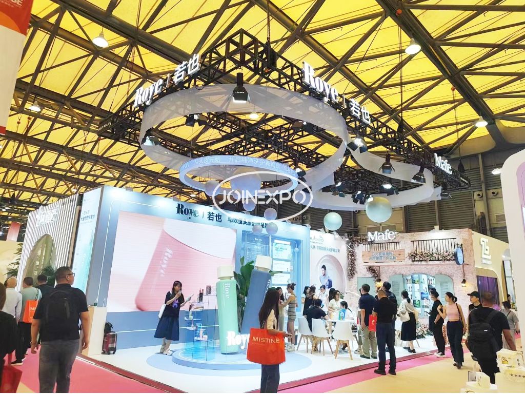 上海展臺設計搭建案例 | 貓爾科技在美博會(huì )上推出新品牌